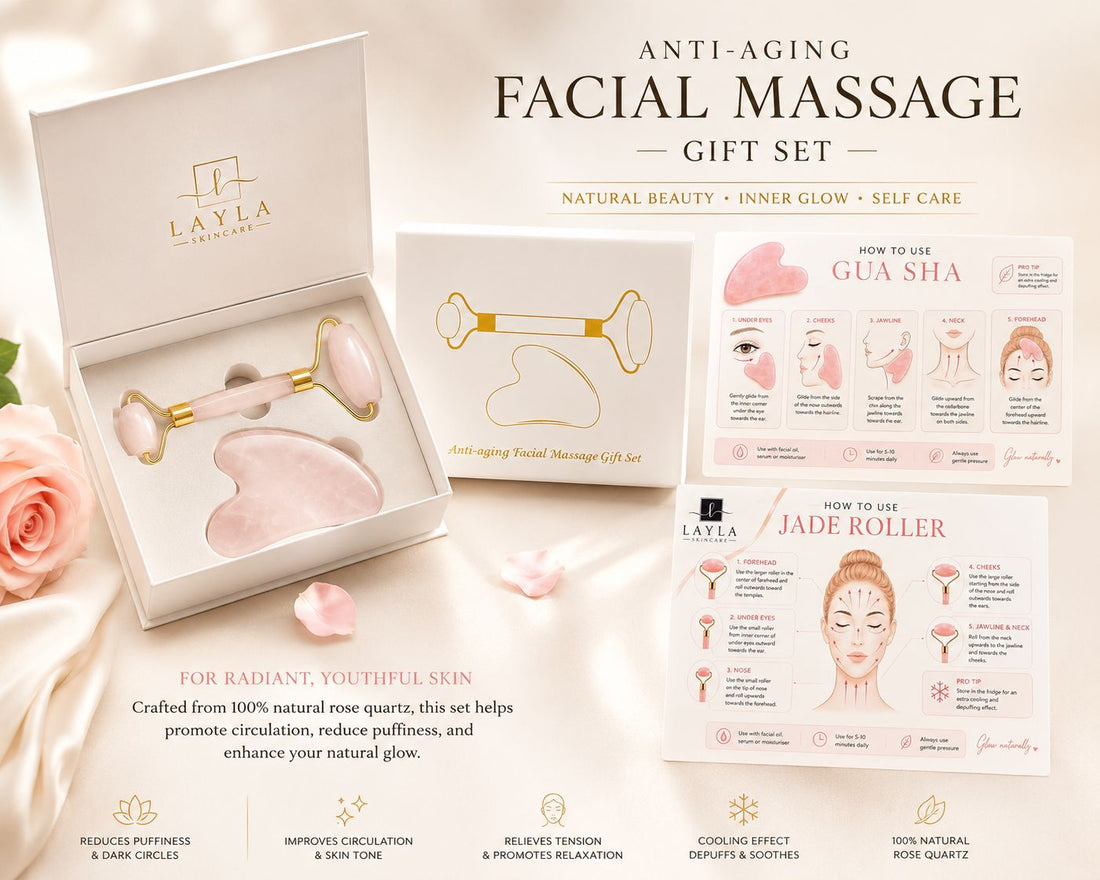 Jade Roller & Gua Sha Gift Set